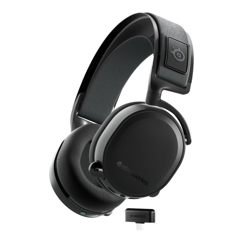 SteelSeries Arctis 7+ Wireless Gaming Headset - Black - سماعة